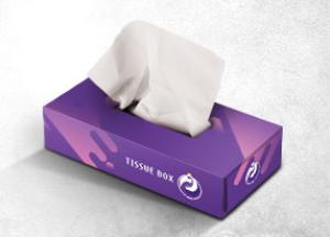 جعبه دستمال کاغذی با تیشو