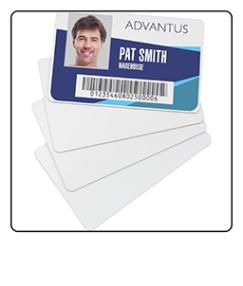 کارت شناسایی PVC یک‌رو - چاپ فلت‌بد